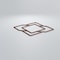 Ekena Millwork Medium Monument Decorative Fretwork Wood Wall Panels, Walnut, 15 3/8"W x 15 3/8"H x 3/8"T WALW16X16X0375MMTWA - alternate 4